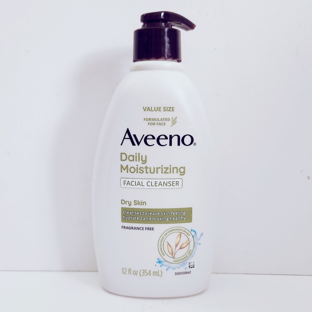 🐢2/$15 Aveeno Daily Moisturizing Facial Cleanser Soothing Oat Face Wash